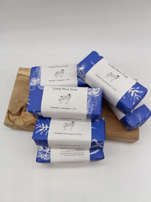 Seaweed Lemongrass and Lime Guest Soap